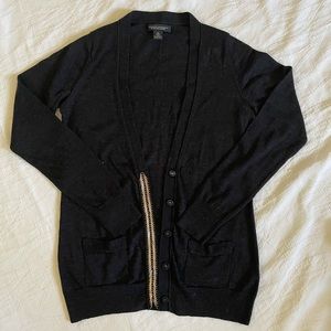 BR extra fine merino Wool Cardigan